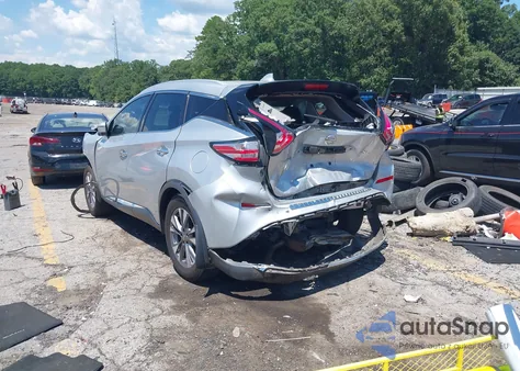 2017 Nissan Murano Sl из США, поврежденный, VIN 5N1AZ2MG1HN160878